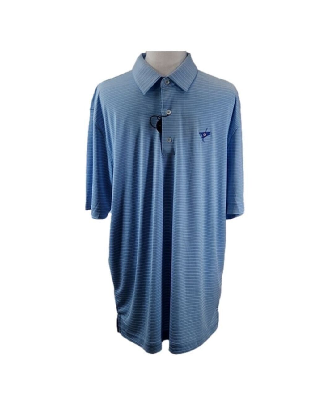 GREG NORMAN GOLF POLO LARGE MICROLUX